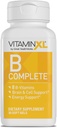VitaminXL B Complete är en Full Spectrum B Complex Made med B1, B5, B6, B12, Biotin, Niacin, Riboflavin och Folate, Också med kolin och inositol (30 Soft Gels, 30 Servings)