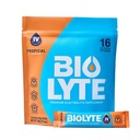 BIOLYTE IV Electrolyte Powder Packets, IV Liquid Drink Mix for Water, Doctor-Developed Hydration, HSA & FSA Godkänd Dehydration Relief, Chemotherapy Must Haves for Women & Men - Tropical (16 Sticks)