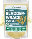 XPRS Nutra Organic Bladderwrack Powder (Fucus Vesiculosus) - Premium Bladderwrack Organic Powder för glödande hud - Vegan Friendly Bladderwrack Herb Iodine Supplement (4 Ounce)