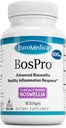 EuroMedica BosPro - Boswellia Serrata Extract Supplement - Kosttillskott för hälsosamt lungstöd - Herbal Supplement Formel - 60 Softgels