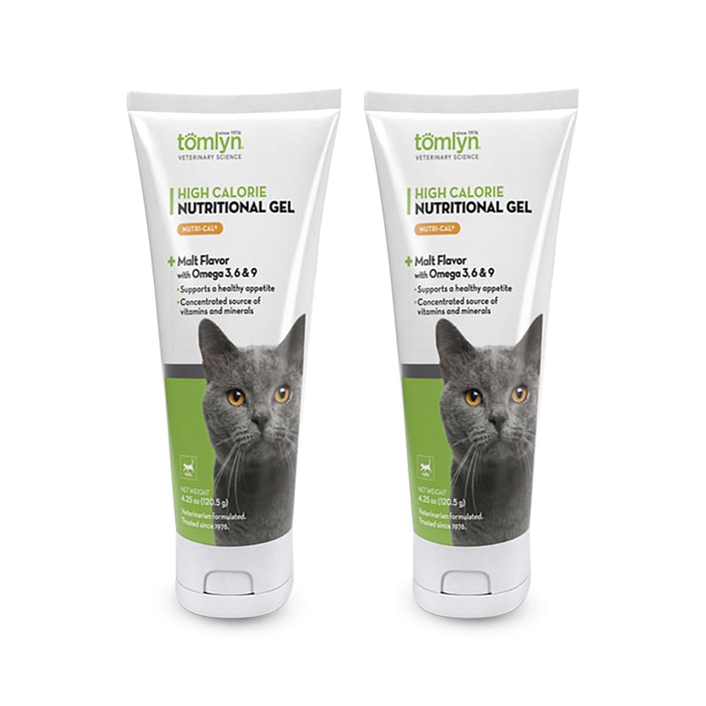 2-Pack Nutri-Cal för Cats High Calorie Dietary Supplement, 4.25-Ounce Tube