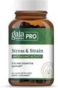 Gaia Herbs Pro Stress & Strain - Eye Health Support - Funktioner Astaxanthin, Lutein, Grape Seed & More - Vegan, Gluten-Free & Dairy-Free - 60 flytande Phyto-Caps (60 portioner)