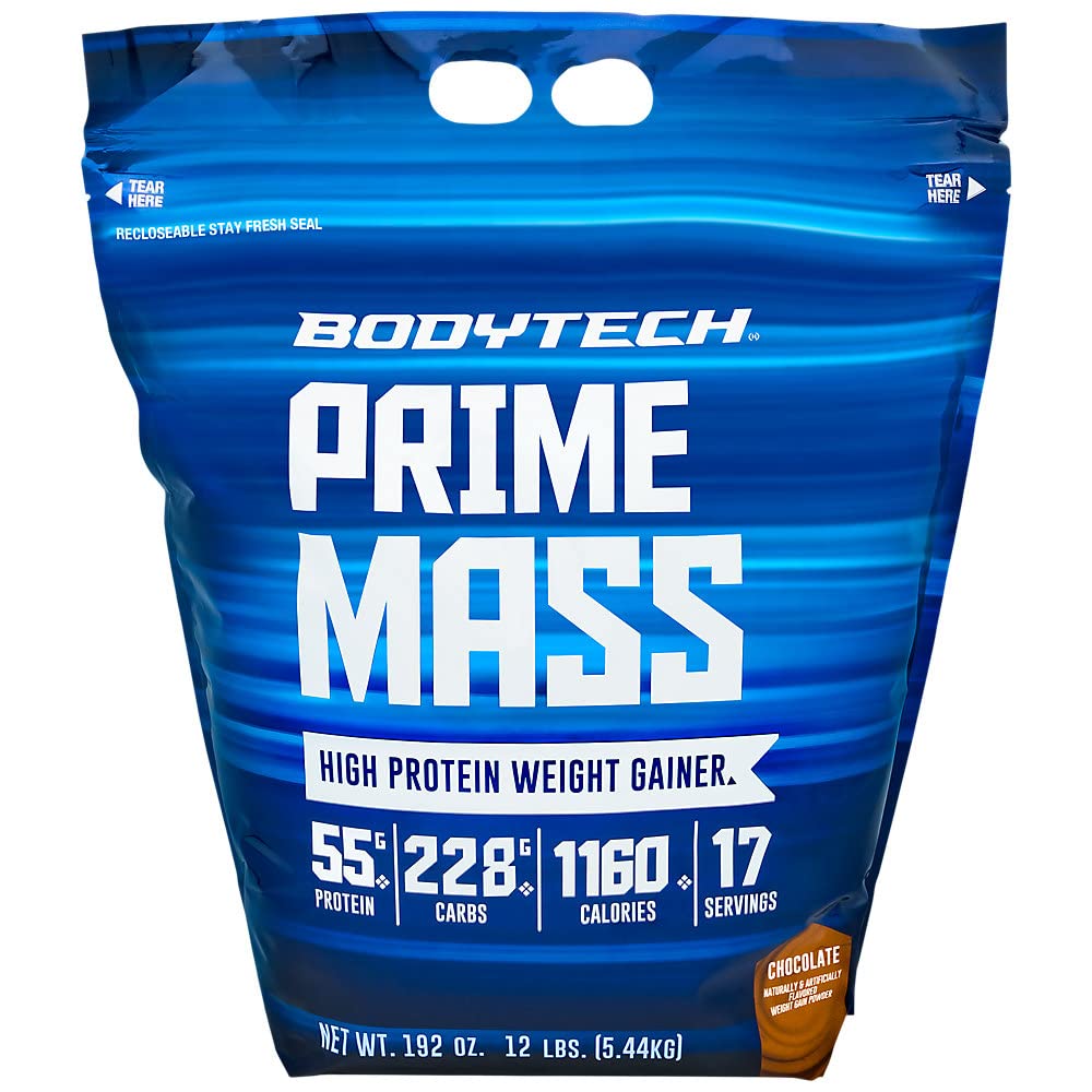 BODYTECH Prime Mass- Chocolate (12 lbs./17 portioner)