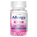 HealthA2Z® Allergy Relief | Diphenhydramine HCL 25mg | Antihistamin | Relief från Itchy Throat, Sneezing, Runny Noses | Indoor & Outdoors Allergies (200 Caplets (Pack of 1))