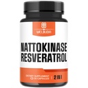 Nattokinase Supplement 3300mg med Trans-Resveratrol - Stöd för immunitetssystem, Hälsosamt hjärta och kroppsbalans - 30 portioner