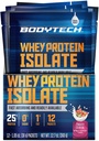 BODYTECH Whey Protein Isolate Powder - Fruity Cereal (Tolv 1,04 oz. Packets)