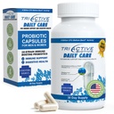TriActive Biotics Daily Care - Probiotics for Women and Men, Prebiotic Blend med 6 miljarder CFU - Probiotika för Digestive Health - Support Gut Health, Immune Defense - 30 kapslar