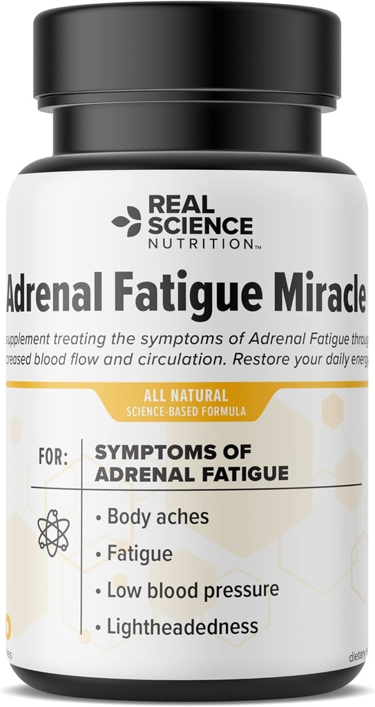 Erbjuder Adrenal Fatigue Miracle - Ett näringstillskott som är formulerat för att stödja hälsosam binjurfunktion, kan hjälpa till att lindra trötthet, stress och förbättra energinivåer