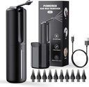 Ear Wax Removal Electric Ear Irrigation Flushing System Water Powered Ear Cleaner med 4 trycklägen Säker och effektiv Ear Cleaning Tool Water Resistant USB Rechargeable