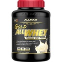 ALLMAX Nutrition Gold ALLWHEY, French Vanilla - 5 lb - 24 Grams of Protein Per Scoop - Gluten Free, Low Carb & Low Sugar - Cirka 71 portioner