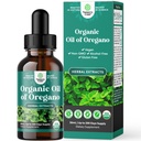Organic Oregano Oil Drops - Super Concentrated Liquid Oil of Oregano med Carvacrol 60% för Digestion & Immune Support - Liquid Herbal Extract Tincture för Immune Strength & Healthy Intestines - 30 ml