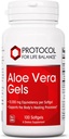 Protokoll Aloe Vera Gels - Digestive Supplement* - med GAGs - Naturligtvis förekommer vitaminer och aminosyror - Non-GMO & Halal - 100 Softgels