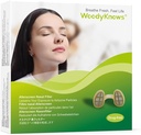 WoodyKnows 3 Allerscreen Nasal Filters with 12 Pairs of Replacement Filters, Model 2024, Seasonal and dust Allergies aid (Large, 3 Filters+12 Replacements)
