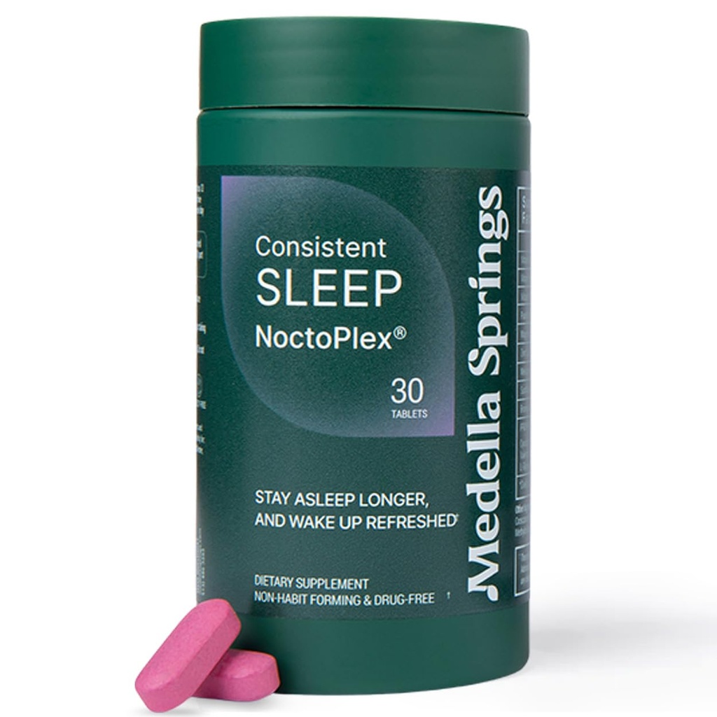 Sleep Aid 30 Tabs - 100% Drug Free & Non-Habit-Forming Sleep Pills - Kliniskt formulerad sömntillägg w / Valerian Root för sömn - Melatonin, Lemon Balm & Valerian Root Sleep Aid