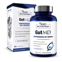 1MD Nutrition GutMD - L-Glutamin Capsules w / Prebiotic för Gut Health - L Glutamin Supplement - Stöder Hälsosam Digestive Tract Integrity - 90 kapslar