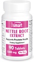 Supersmart - Nettle Root Extract 1500 mg per dag - Extrakt av Stinging Nettle Root - Stöd hälsosam urinväg - Prostata kosttillskott för män | Icke-GMO - 90 tabletter.