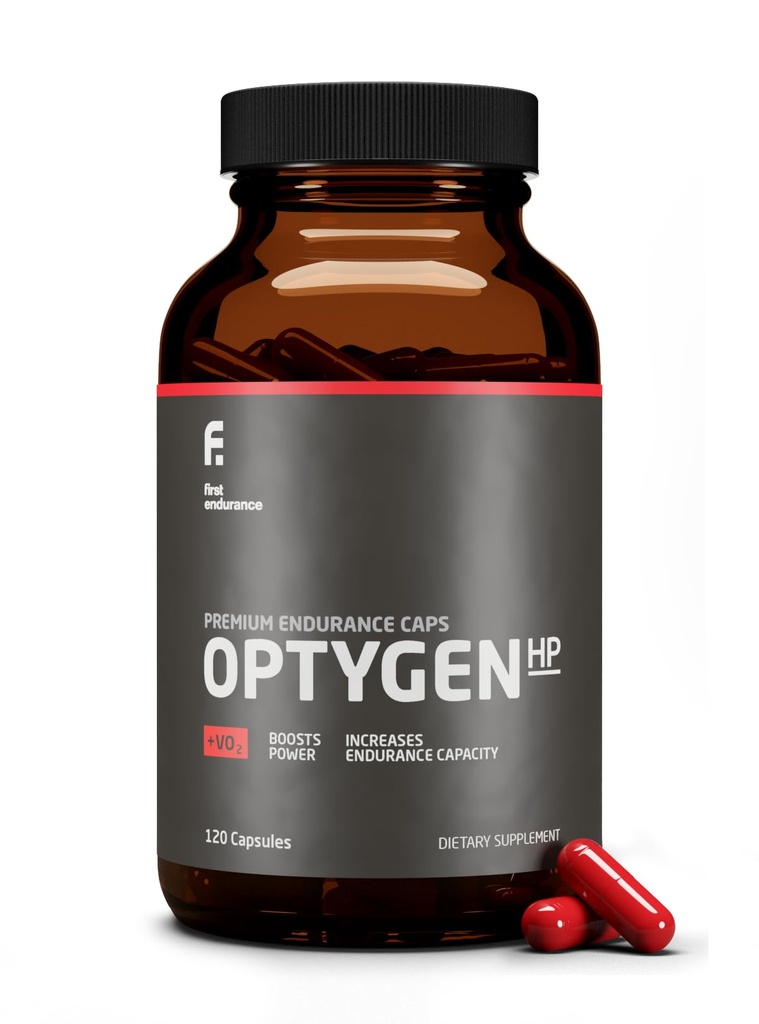 FÖRST ENDURANCE OptygenHP - Premium Endurance Supplement | Öka prestanda och uthållighet | Förbättrar syreutnyttjande | 120 kapslar