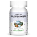 Maxi Health Chewable Calcium Complex - Vanilla Flavor Vitamin D3 och Magnesium Chewables för att hjälpa till att stödja ben - Kosher Magnesium och Calcium Supplement för kvinnor och män (180 greve)