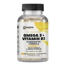 Bored Nutrition Vegan Omega 3 och vitamin D3 Supplement 90Ct