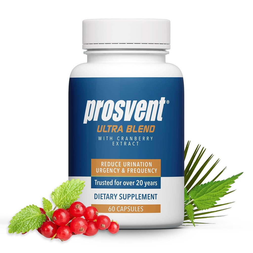 Advanced Prostate Support Ultra - Naturligt tillskott med Saw Palmetto, Pygeum, Lycopene, Stinging Nettle, Beta Sitosterol, Cranberry och mer för att lindra urinfrekvens och brådskande (60 greve)