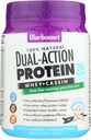 Bluebonnet Nutrition Dual-Action Protein Powder, Whey från Grass Fed Cows, No Sugar Added, Non GMO, Gluten & Soy Free, Kosher Dairy, French Vanilla Flavor, Off-white, 16.8 Oz