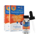 Hyalogic Synthovial Seven Liquid Hyaluronic Acid - Vegan Oral Joint & Skin Supplement, High Molecular Weight, Pure Hydration Support Supplements, 1 uns (2 Pack)