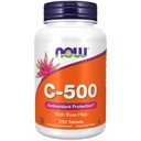 Nu tillskott, vitamin C-500 med Rose Hips, Antioxidant Protection *, 250 tabletter