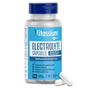 Vitassium Electrolyte Capsules, Electrolytes för hantering av POTS och höga natriumdieter (500mg natrium - 100mg kalium), Unflavored, 100 Salt Pills (storlek 0)