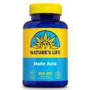 Naturens Life Malic Acid 800 mg | Kelating Agent kan hjälpa till att stödja energi och muskelkomfort | Ingen gluten, icke-GMO | 100 greve