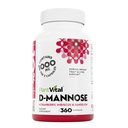 Plantvital D Mannose kapslar med Cranberry - D-mannos 1000mg kapslar - Hög styrka för blåsa, njure och urinvägsstöd. Cranberry Powder med Hibiscus och Dandelion. 6 månaders leverans