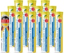 Tyska kalcium + VIT C - 240 Vegandrycksbrist - Lemon Lime Flavor - Tillverkad i Tyskland