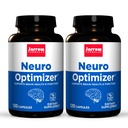 Jarrow Formulas Neuro Optimizer - 120 kapslar, Pack of 2 - Brain Health & Antioxidant Support - Inkluderar 7 Neuro Nutrients - Gluten Free - 60 Totalt portioner
