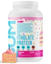 RAW Whey Isolate Protein Powder, födelsedagstårta (CBUM Itholate Protein) - 100% Grass-Fed Sports Nutrition Powder för muskeltillväxt och återhämtning - Low-Fat, Low Carb - 25 portioner