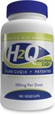 H2Q CoQ-10 med 8X Högre Absorption Över Standard Q-10 | Kliniskt Studerade | Kardiovaskulär och Mitochondria Funktion Support | Vegan Certified | Non-GMO av Health Thru Nutrition (Pack av 180)