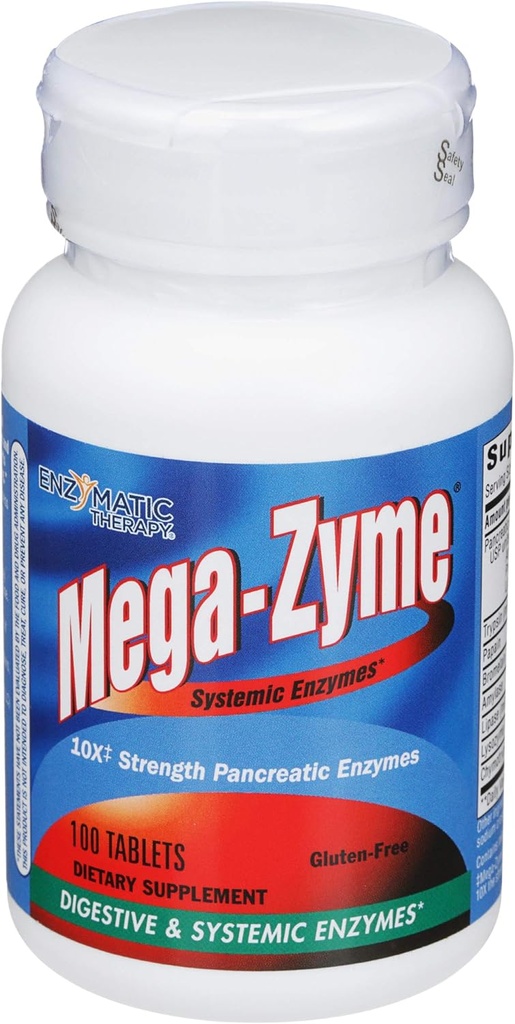 MegaZyme Max styrka bukspottkörtelenzymer (100 tabletter)