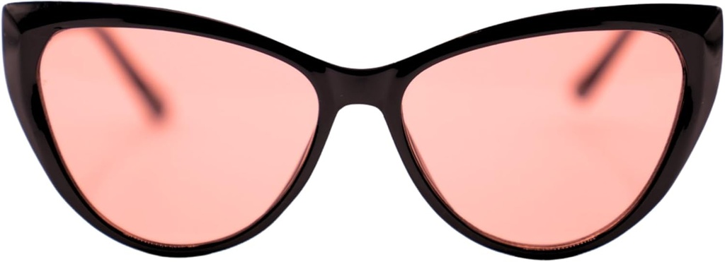 FL-41 Migränglasögon Övergångslinser för inomhus / utomhusljuskänslighet & Photophobia Cat Eye Hardcase