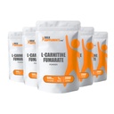 BulkSupplements.com L-Carnitine Fumarate Powder - Carnitine Supplement, Carnitine Powder, L-Carnitine 500mg - Gluten Free, 500mg per Serving, Gluten Free, 5kg (11 lbs) (Pack of 5)