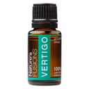 Naturens Fusions Vertigo Relief, Ginger Oil Nausea Relief Essential Oil Blends (15 ml) - Fast-Acting Motion Sickness Relief, Morning Sickness Relief, Dizziness Relief och Vertigo Medicine w / Peppermint