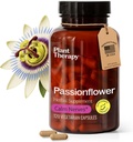 Plant Therapy Passion Flower Capsules Tillverkad i USA Calms Nerves, Stöder Sömn, Bra sätt att Vinna Nertillägg För Kvinnor & Män 120 Grevegetarisk Kapsel