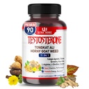 Ultra Test Capsule 12 i 1 Complex med L-Arginine, Fadogia Agrestis, Tribulus Terrestris, Maca Root, Beetroot, L-Citrulline, Creatine - USA Made (90-dagars leverans)
