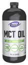 NOW Foods Sports Nutrition, MCT (Medium-chain triglycerider) Olja 14 g, Vikthantering, Liquid, 32-Ounce