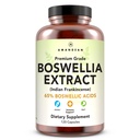 AMANDEAN Boswellia Serrata Extract. 500mg 120 Veggie Capsules. 65% Boswellic syror med AKBA. Indian Frankincense Inflammation Supplement. Joint Health Support. (Packaging May Vary)