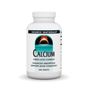 Källa Naturals Calcium, Amino Acid Complex- Förbättrad Absorption och stöder benformation * - 250 tabletter
