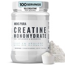 100% ren kreatinmonohydratpulver - 500 g | Micronized, Unflavored | Muskeltillväxt, styrka och uthållighet | Perfekt för idrottare, kroppsbyggare och fitnessentusiaster