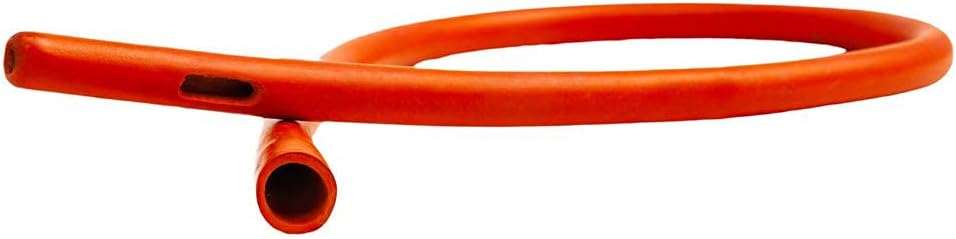 HealthAndYogaTM Enema Rubber Colon Tube - Open End (20" x 22 FR) - Ersättbar kompatibel Enema Kit Supplies - Bekväm, Deeper & Högre Gut Cleanse - Lämplig för kaffe, vatten & Gerson Therapy