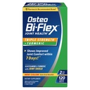 Osteo Bi-Flex Glukosamin Triple Strength Plus Turmeric Supplement med Curcumin för Joint Support och Range of Motion, 60 Day Supply, 120 Belagda tabletter, gemensamma hälsovårdstillskott