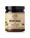 Anima Mundi Apothecary Moringa Leaf Powder - Pure Organic Rainforest Superfood - Energi Support Supplement, Natural & Non-GMO Green Powder (6oz / 170g)