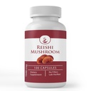 Rena originalingredienser Reishi Mushroom (100 kapslar) Alltid rena, inga tillsatser eller fillers, Lab Verified