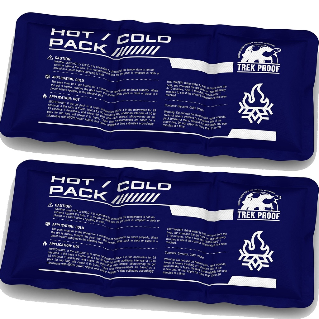 Flexibel ispaket för smärtlindring - Återanvändbar Gel Pack för knä, axel, fotled, rygg och mer - Bendable för anpassad komfort