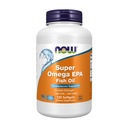 Nu kosttillskott, Super Omega EPA, 360 EPA / 240 DHA, molekylärt destillerat, kardiovaskulärt stöd *, 120 Softgels